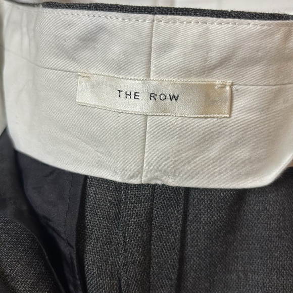 EUC THE ROW women’s blazer and pants  in wool charcoal grey sz 4 sold together - Picture 11 of 16